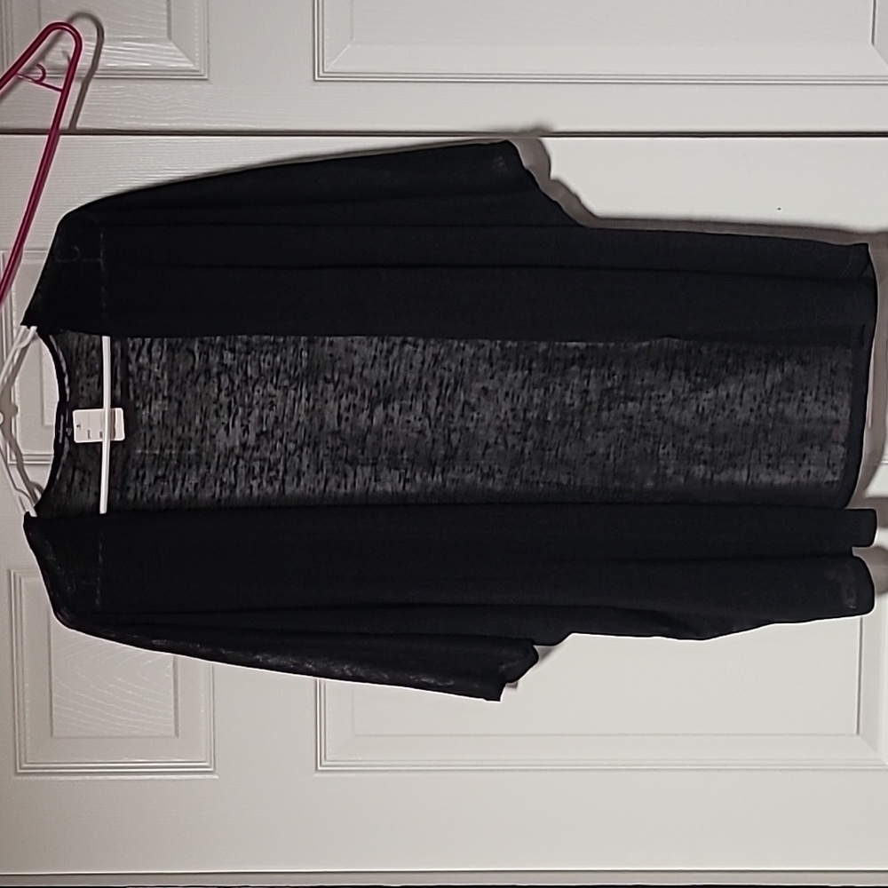 Womens Ambiance Black Kimono